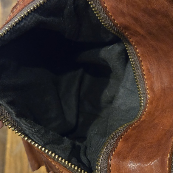 Harbour 2nd Brown Woven Leather Crossbody Bag - Picture 5 of 6